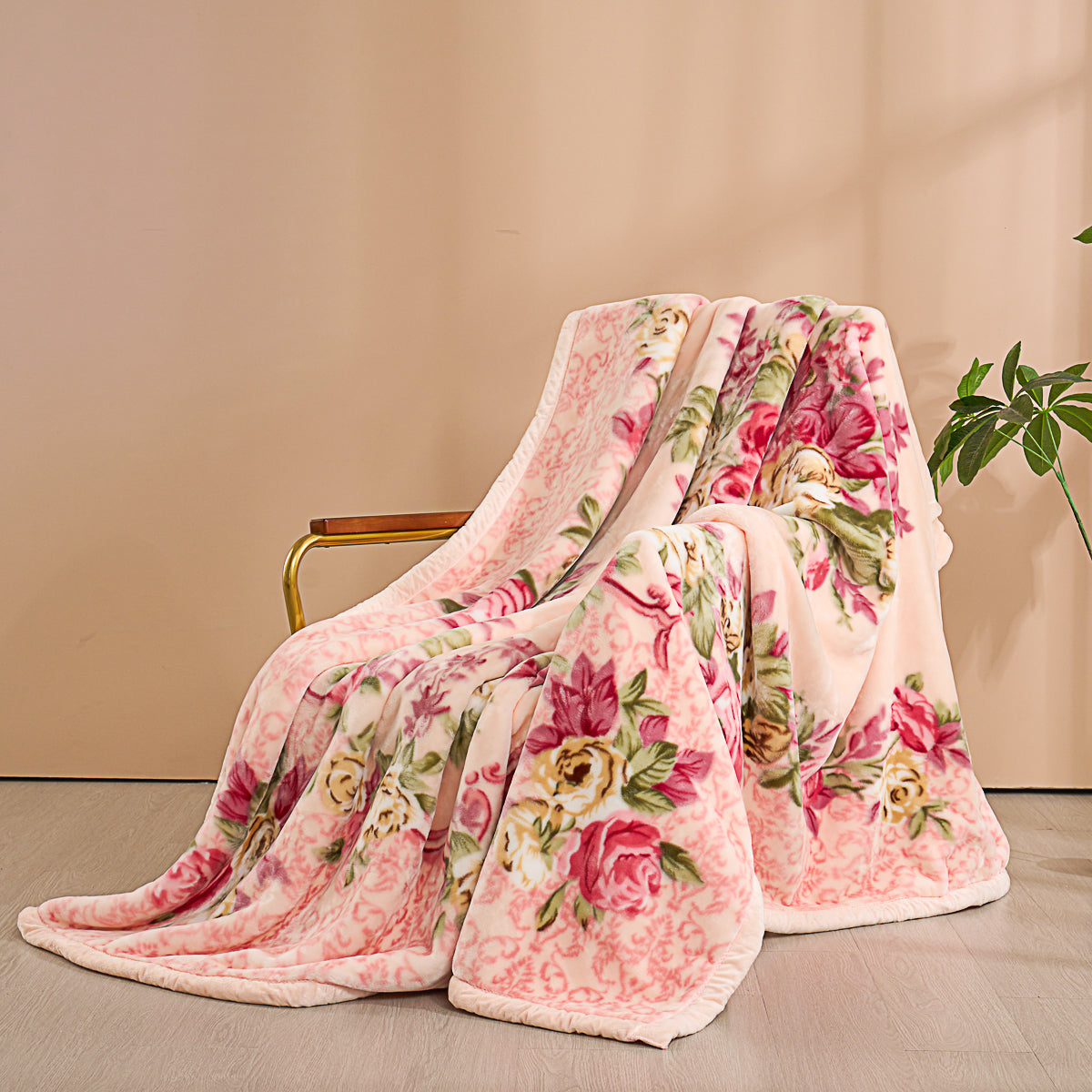 Amaya Ultra Soft Fleece Winter Blanket (Queen size)
