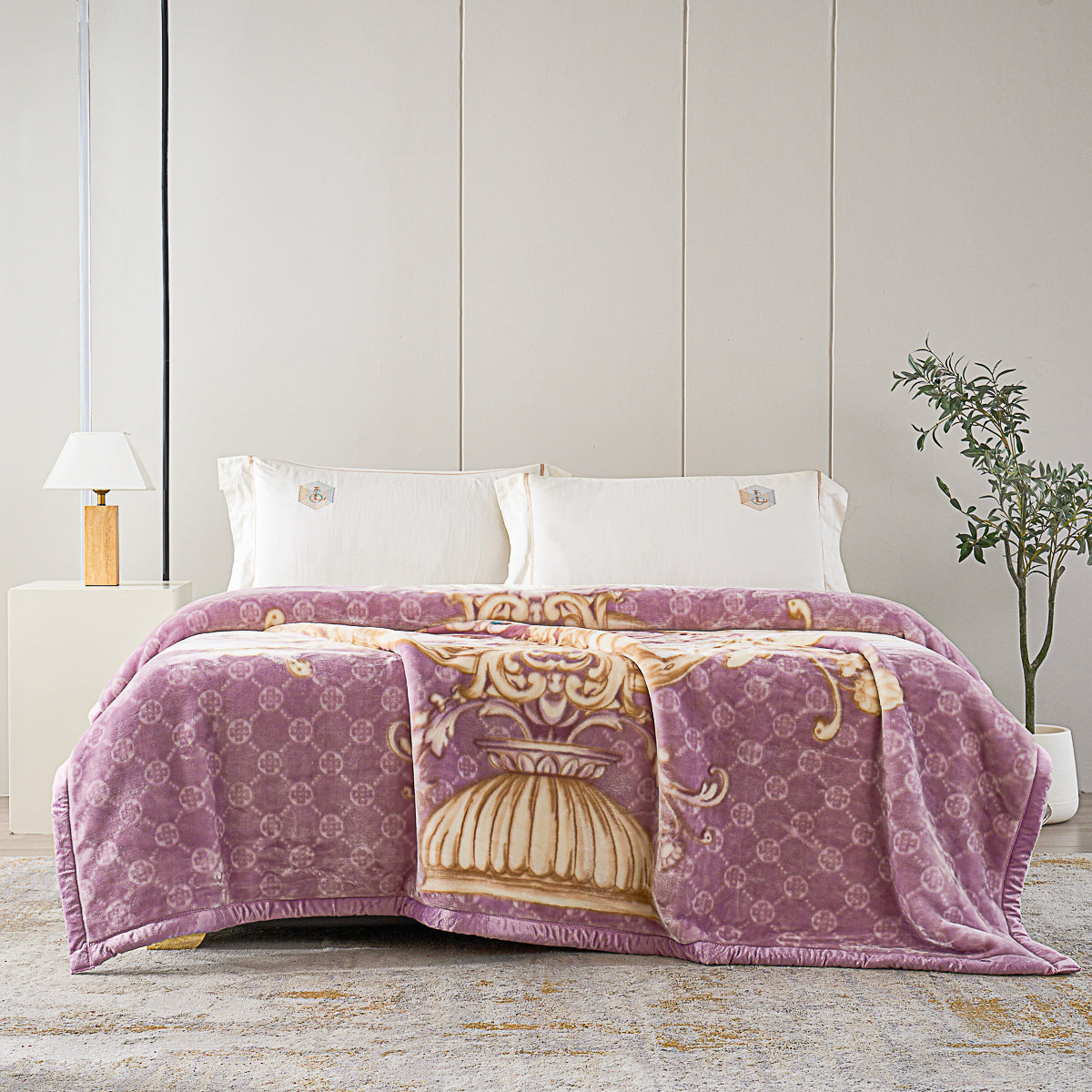 Lavena Ultra Soft Fleece Winter Blanket (Queen size)