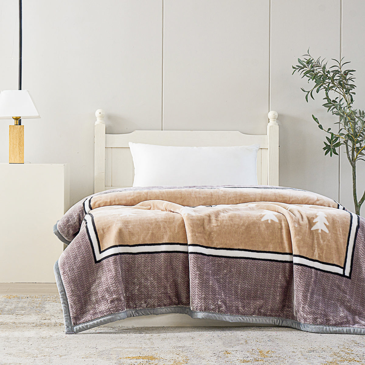 Pavini Fleece Throw Blanket (Twin size)