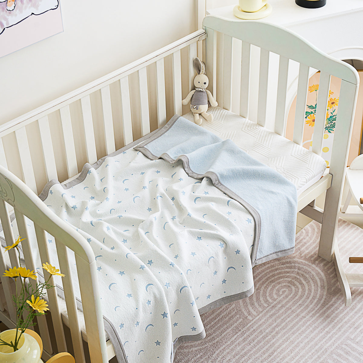 Star Pure Cotton Baby Blanket