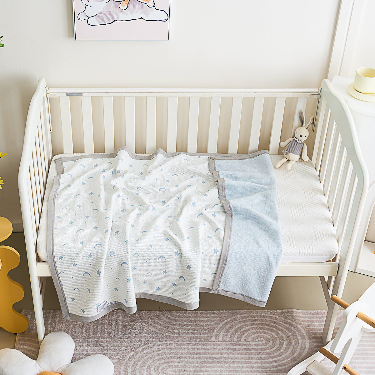 Star Pure Cotton Baby Blanket