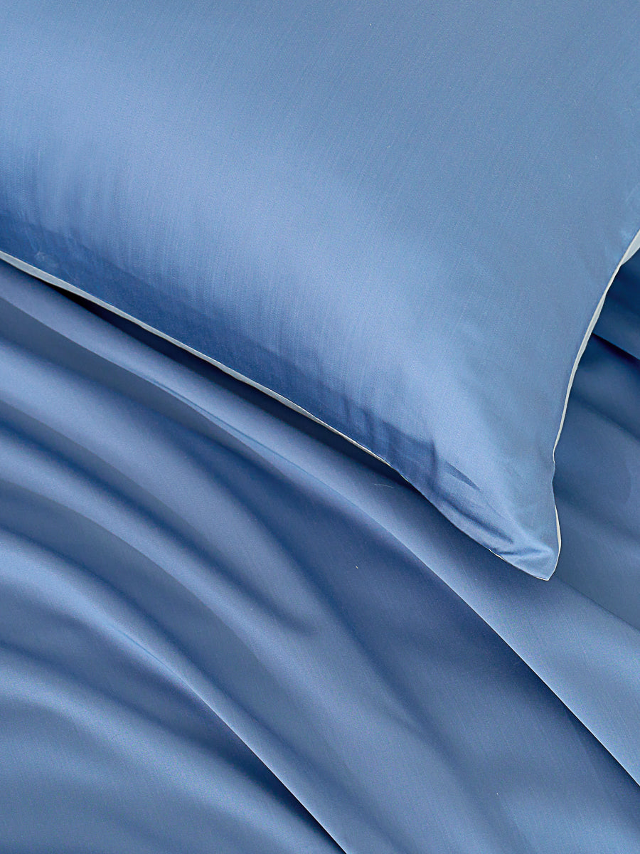 Profound Blue TENCEL™ Lyocell Fitted Sheet Set