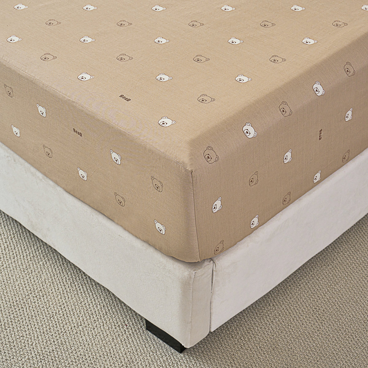 Cuddles Cotton Fitted Sheet Duvet Cover Set