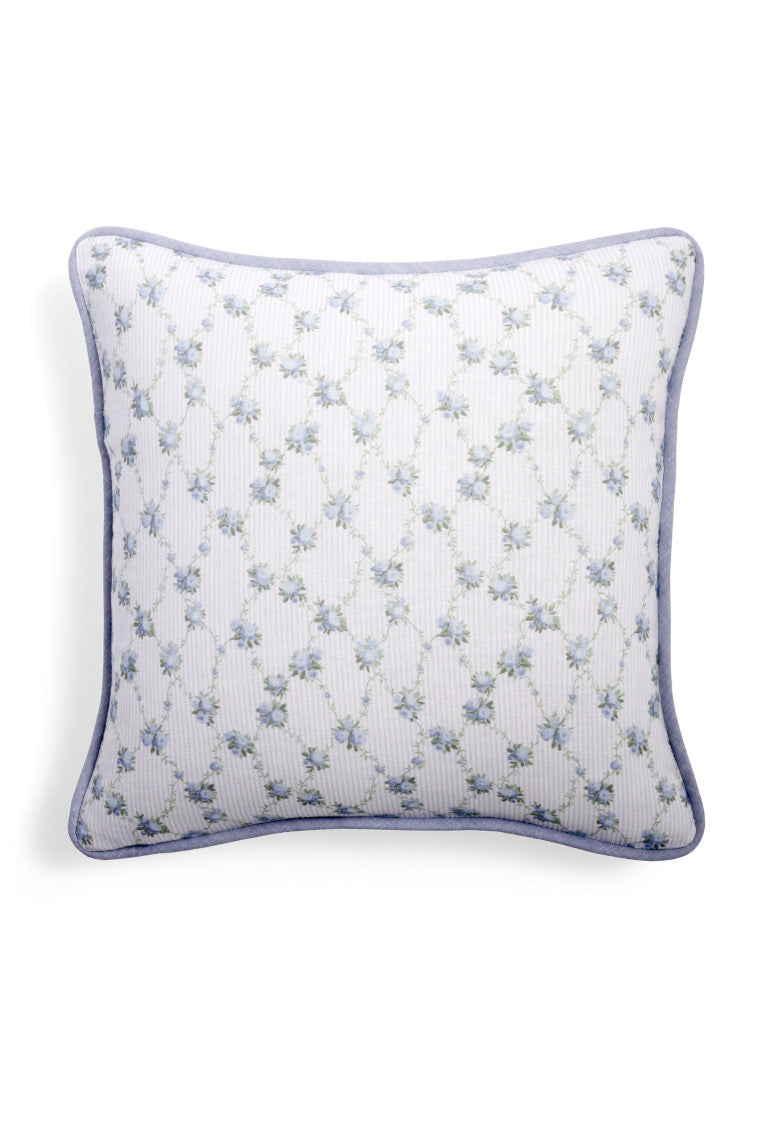 Linen Throw Pillow - MISTY LACE