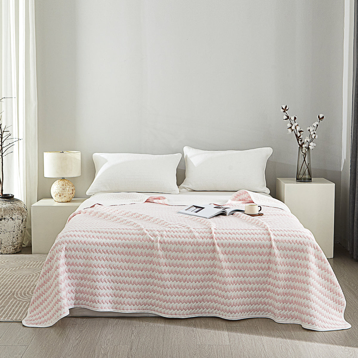 Agnes Cotton Throw Blanket