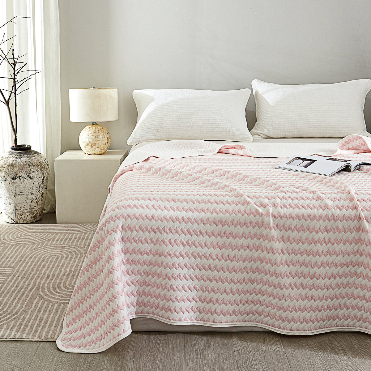 Agnes Cotton Throw Blanket