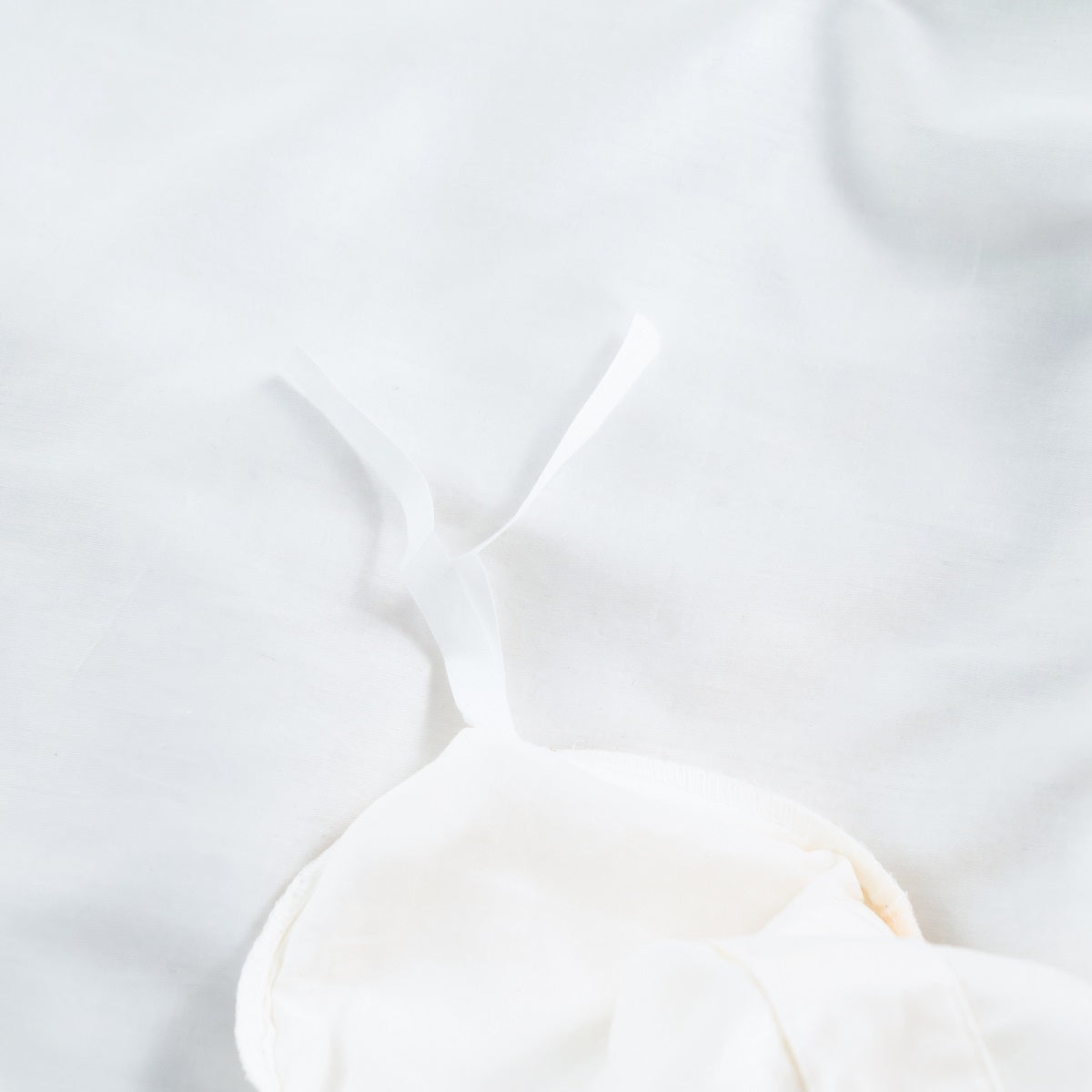 Snow White Solid Color Premium Cotton Fitted Sheet Set